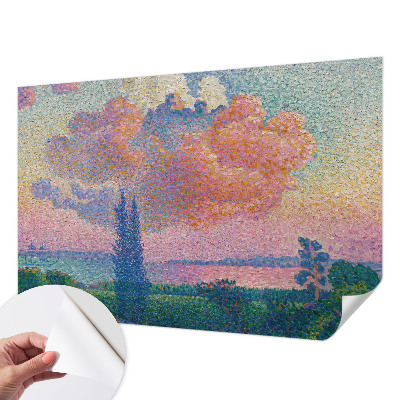 3D fototapetas sienoms su spalvingu kraštovaizdžio motyvu