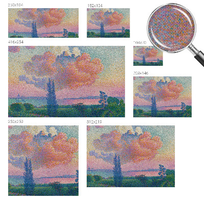 3D fototapetas sienoms su spalvingu kraštovaizdžio motyvu
