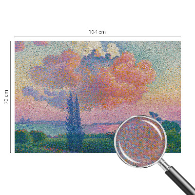 3D fototapetas sienoms su spalvingu kraštovaizdžio motyvu