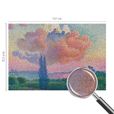 3D fototapetas sienoms su spalvingu kraštovaizdžio motyvu