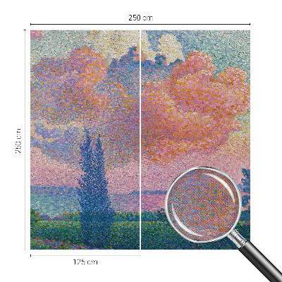 3D fototapetas sienoms Spalvingas kraštovaizdis