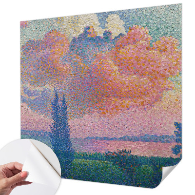 3D fototapetas sienoms su spalvingu kraštovaizdžio motyvu
