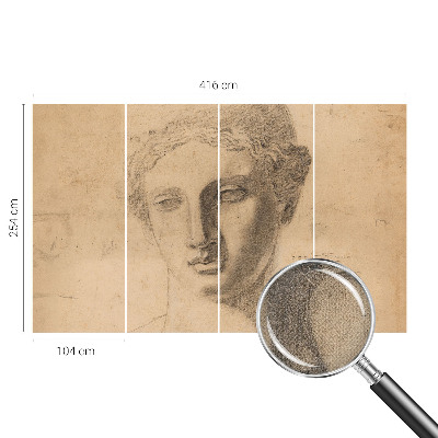 Savaime lipnus fototapetas Moterų portretai