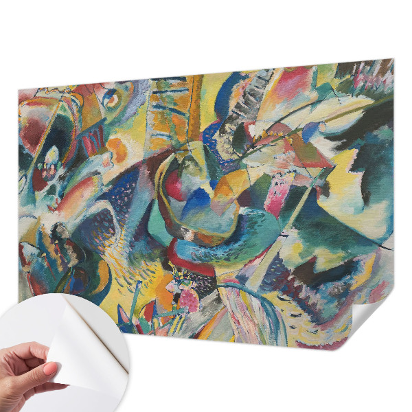 3D fototapetas Spalvų santrauka