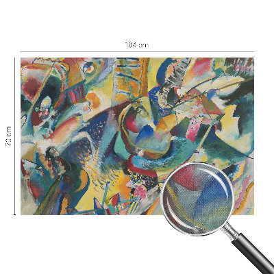 3D fototapetas Spalvų santrauka