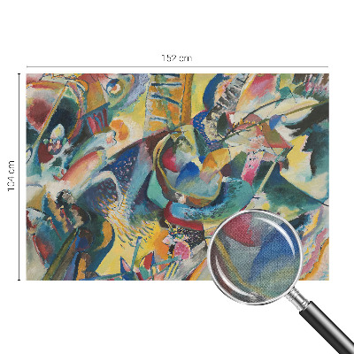 3D fototapetas Spalvų santrauka