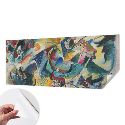 3D fototapetas Spalvų santrauka