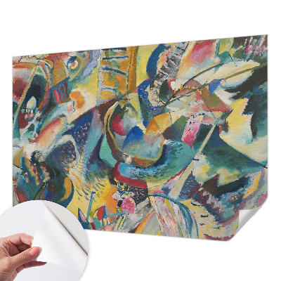 3D fototapetas Spalvų santrauka