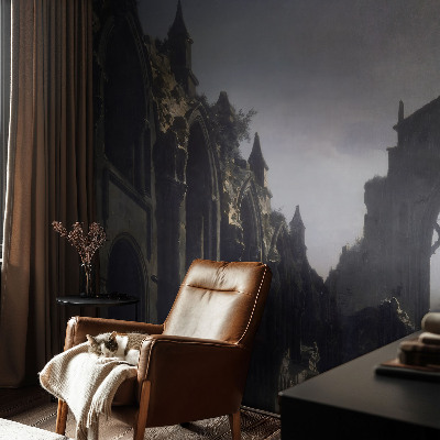 3D fototapetas sienoms Gotiškės griuvėsiai