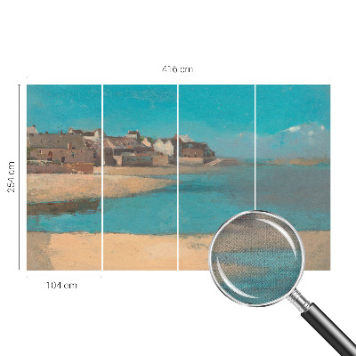 3D fototapetas su „Still Landsby“ vaizdu