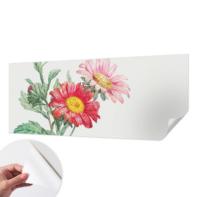 3D fototapetas sienoms su subtiliu žiedo motyvu