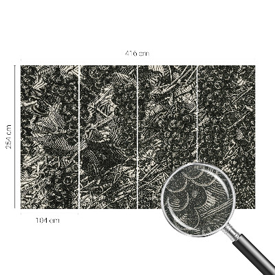 Tapetai su „Drueprint“ raštu