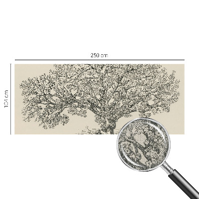 3D fototapetas sienoms su traukinio iliustracija