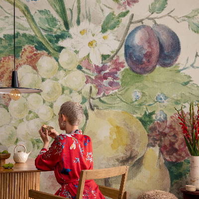 Fototapetai Žiedai ir vaisiai