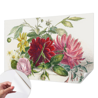 3D fototapetas sienoms Blomsterbuket