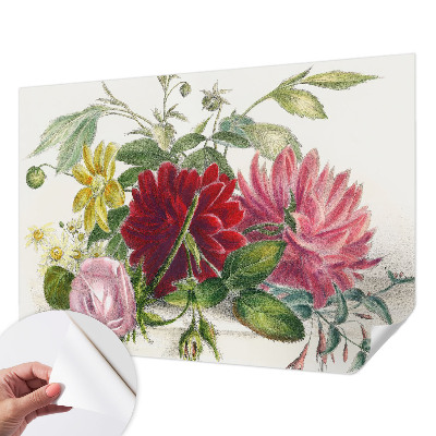 3D fototapetas sienoms Blomsterbuket