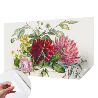 3D fototapetas sienoms Blomsterbuket