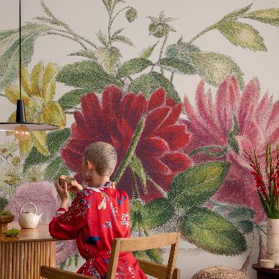 3D fototapetas sienoms Blomsterbuket