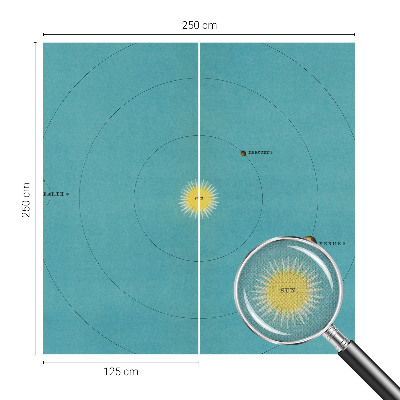 Fototapetas vaikams Kosminė sistema