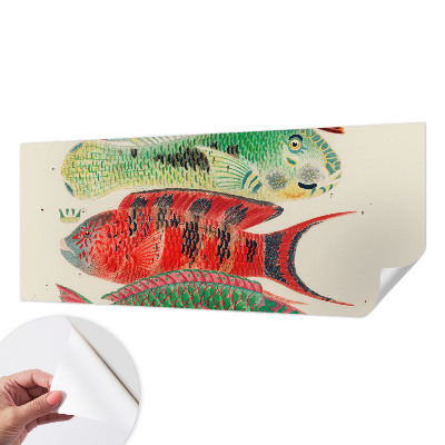 3D fototapetas sienoms su egzotine žuvimi