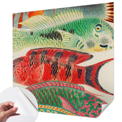 3D fototapetas sienoms su egzotine žuvimi