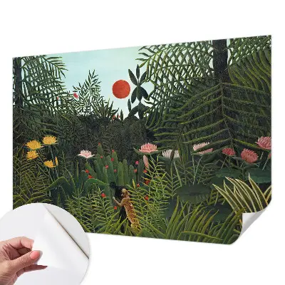 3D fototapetas su egzotišku kraštovaizdžiu