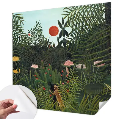 3D fototapetas su egzotišku kraštovaizdžiu
