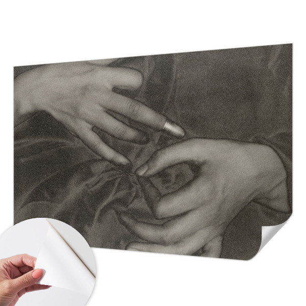 Savaime lipnus fototapetas Rankų darbo medžiaga