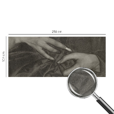 Savaime lipnus fototapetas Rankų darbo medžiaga