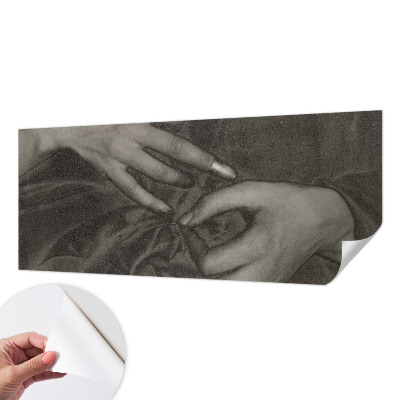 Savaime lipnus fototapetas Rankų darbo medžiaga