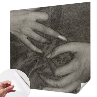 Savaime lipnus fototapetas Rankų darbo medžiaga