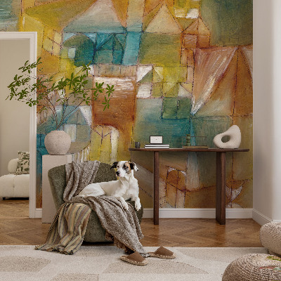 Savaime lipnus fototapetas Geometriniai konstruktoriai