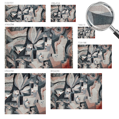 3D fototapetas su gamtos abstrakcijos motyvu