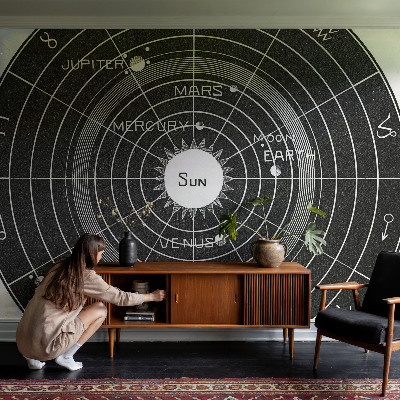 3D fototapetas sienoms Kosminė diagrama