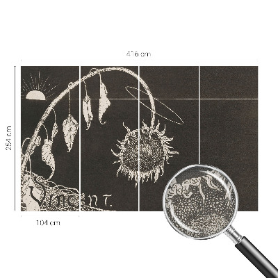 3D fototapetas Nostalgiškos saulėlydžio