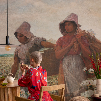 Fototapetas vaiko kambariui Arbejder ir marken