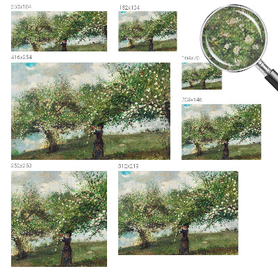 Savaime lipnus fototapetas Forårscene