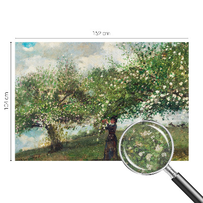 Savaime lipnus fototapetas pavasario scena