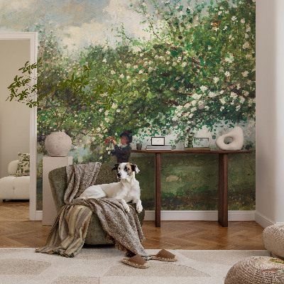 Savaime lipnus fototapetas Forårscene