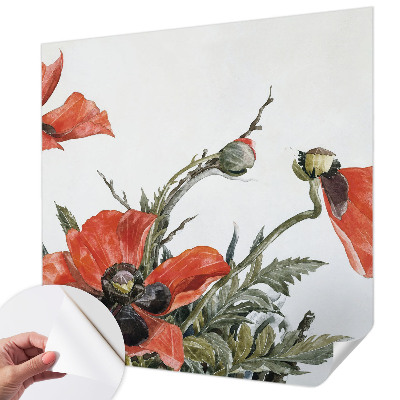 Fototapetas vaikams Røde valmuer