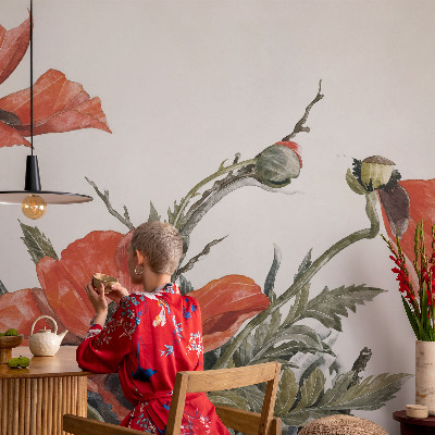 Fototapetas vaikams Røde valmuer