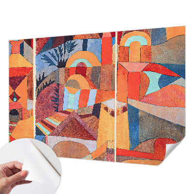 Savaime lipnus fototapetas Spalvinga mozaika