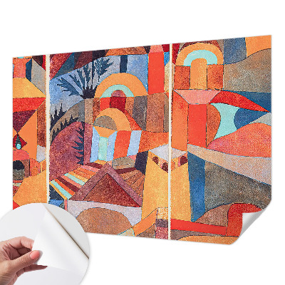 Savaime lipnus fototapetas Spalvinga mozaika