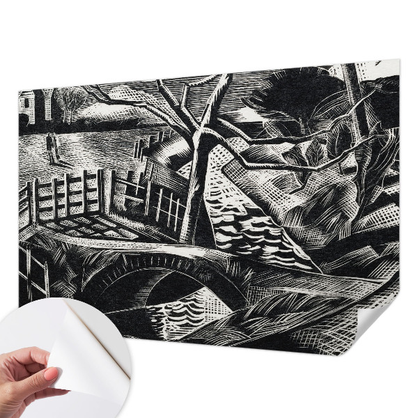 Tapetai Architektoninis kraštovaizdis