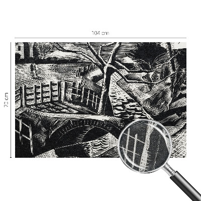 Tapetai Architektoninis kraštovaizdis