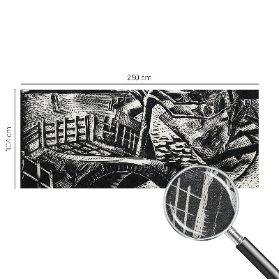 Tapetai Architektoninis kraštovaizdis