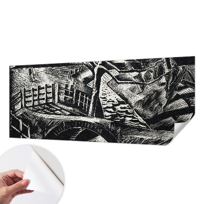 Tapetai Architektoninis kraštovaizdis