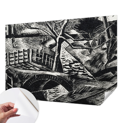 Tapetai Architektoninis kraštovaizdis