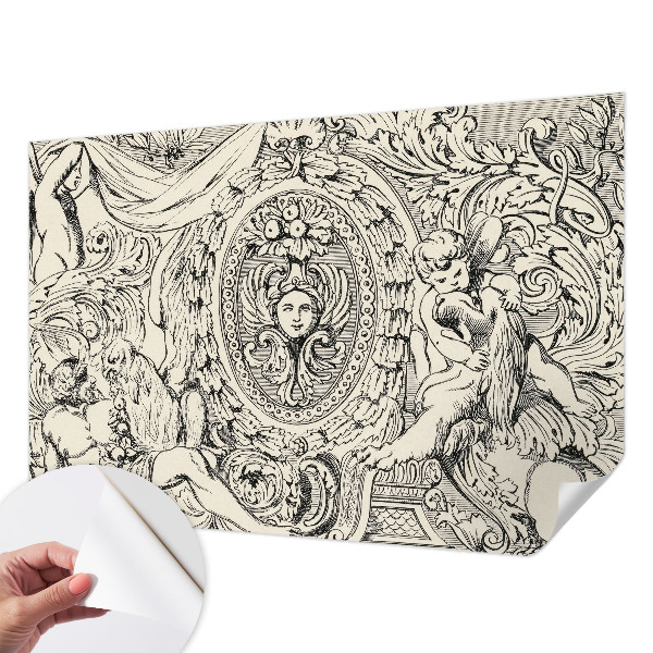 3D fototapetas sienoms Ir puošėjo skonis