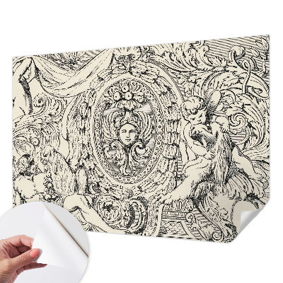 3D fototapetas sienoms Ir puošėjo skonis